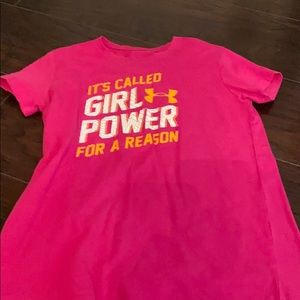 Pink short  sleeve shirt